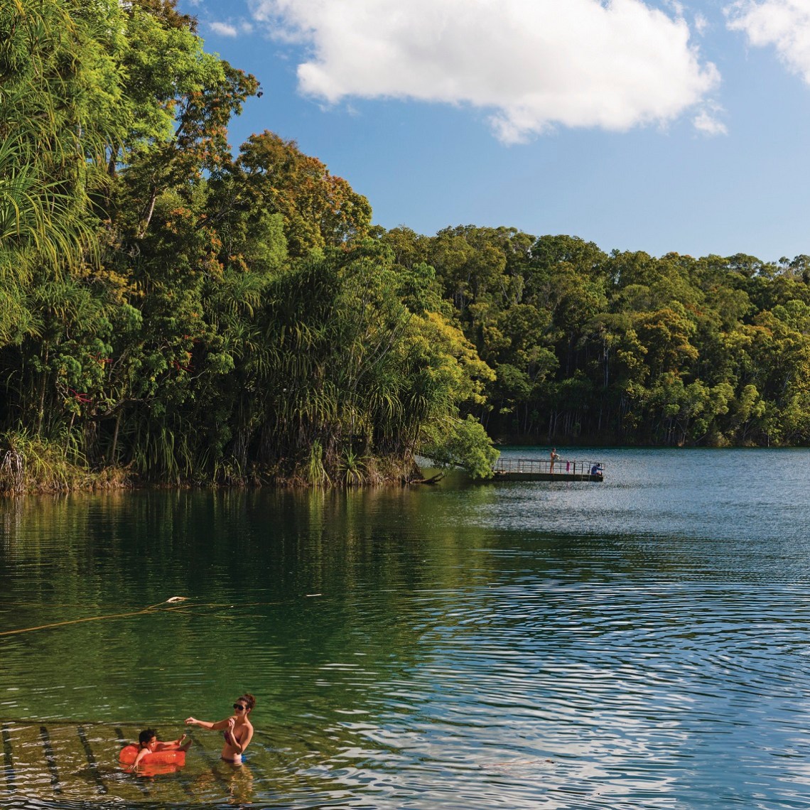 a small boat in a body of water